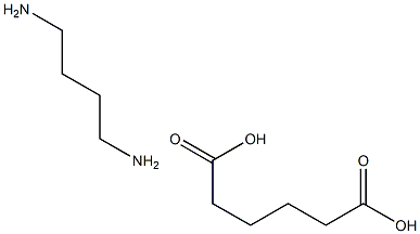 HEXANEDIOICACIDPOLYMERWITH1,4-DIBUTANEDIAMINE 结构式