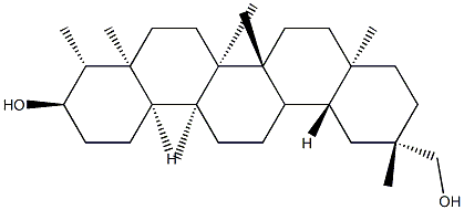 Friedelane-3α,30-diol 结构式