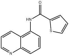 2-Thiophenecarboxamide,N-5-quinolinyl-(9CI) 结构式