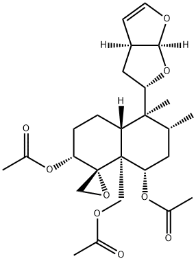 莸酯素 结构式