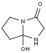 3H-Pyrrolo[1,2-a]imidazol-3-one,hexahydro-7a-hydroxy-(9CI) 结构式