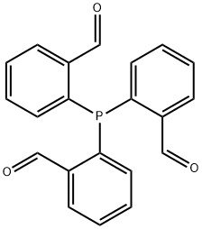 三(2-甲醛)三苯基膦 结构式