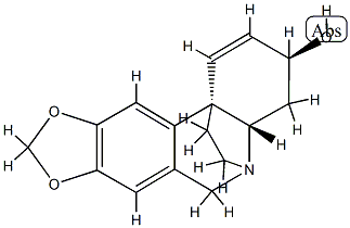 [5R,13β,19R,(+)]-1,2-Didehydrocrinan-3β-ol 结构式