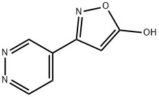 5-Isoxazolol,3-(4-pyridazinyl)-(9CI) 结构式