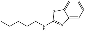 2-Benzothiazolamine,N-pentyl-(9CI) 结构式