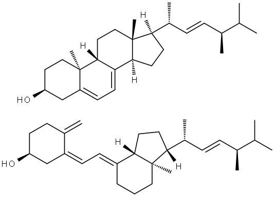 维生素D1 结构式