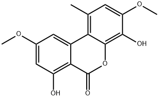 GRAPHISLACTONE A 结构式