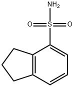 1H-Indene-4-sulfonamide,2,3-dihydro-(9CI) 结构式