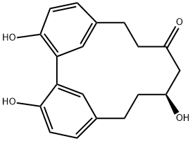 3,11,17-TRIHYDROXYTRICYCLO[12.3.1.12,6]NONADECA-1(18),2,4,6(19),14,16-HEXEN-9-ONE 结构式