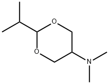 1,3-Dioxan-5-amine,N,N-dimethyl-2-(1-methylethyl)-(9CI) 结构式