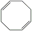 [1E,5Z,pR]-1,5-Cyclooctadiene 结构式
