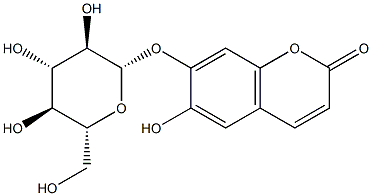 菊苣苷 结构式
