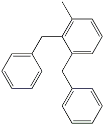 dibenzylbenzene, ar-methyl derivative 结构式