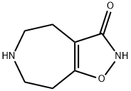 2H-Isoxazolo[4,5-d]azepin-3(4H)-one,5,6,7,8-tetrahydro-(9CI) 结构式