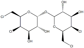 4,4',6,6'-tetrachloro-4,4',6,6'-tetradeoxygalactotrehalose 结构式