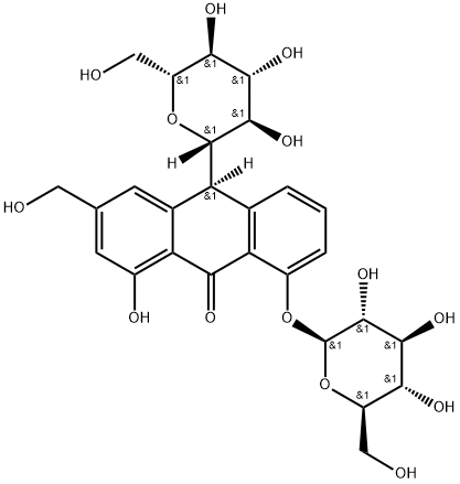 药鼠李素苷 结构式