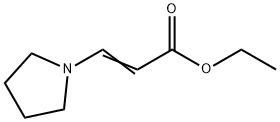 1-吡咯烷丙烯酸乙酯 结构式