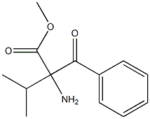 Phenylalanine,  -alpha--(1-methylethyl)--bta--oxo-,  methyl  ester 结构式