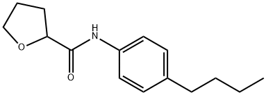 2-Furancarboxamide,N-(4-butylphenyl)tetrahydro-(9CI) 结构式