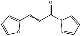 1H-Pyrazole,1-[3-(2-furanyl)-1-oxo-2-propenyl]-(9CI) 结构式