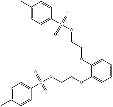 (1,2-phenylenebis(oxy))bis(ethane-2,1-diyl)bis(4-methylbenzenesulfonate) 结构式