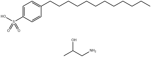 十二烷基苯磺酸 MIPA 盐 结构式