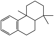 1,2,3,4,4a,9,10,10aβ-Octahydro-1,1,4aβ-trimethylphenanthrene 结构式