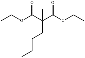 2-戊基丙二酸二乙酯 结构式