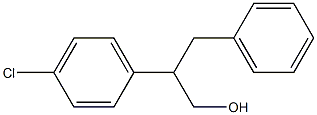 β-(4-Chlorophenyl)benzene-1-propanol 结构式