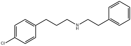 4-Chloro-N-phenethylbenzenepropan-1-amine 结构式