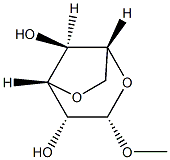 甲基 3,6-脱水-ALPHA-D-半乳糖苷 结构式