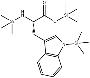 Nα,1-Bis(trimethylsilyl)-L-tryptophan trimethylsilyl ester 结构式