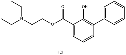 xenysalate hydrochloride 结构式