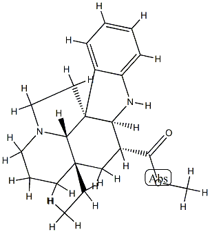 (2β,3β,5α,12β,19α)-Aspidospermidine-3-carboxylic acid methyl ester 结构式