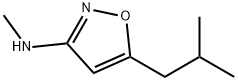 3-Isoxazolamine,N-methyl-5-(2-methylpropyl)-(9CI) 结构式