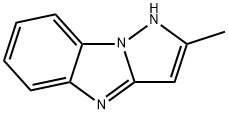 1H-Pyrazolo[1,5-a]benzimidazole,2-methyl-(9CI) 结构式