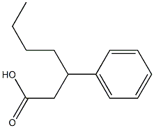 β-Butylbenzenepropanoic acid 结构式
