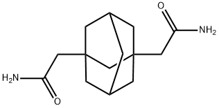 金刚烷-1,3-二乙酰胺 结构式