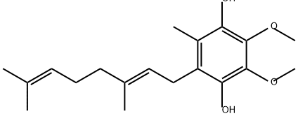 ubiquinol-10 结构式