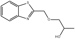 2-Propanol,1-(2-benzothiazolylmethoxy)-(7CI,8CI) 结构式