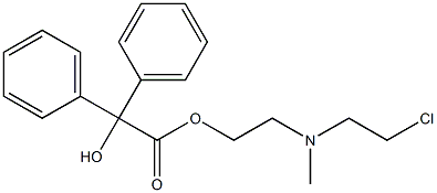 benzilylcholine mustard 结构式