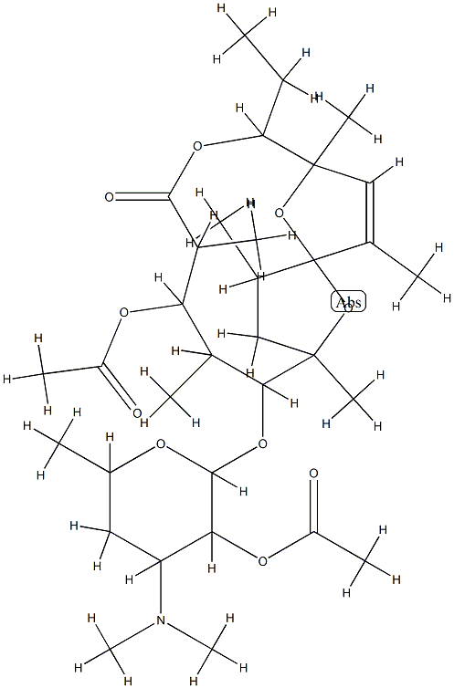 erythralosamine-2',3-diacetate 结构式