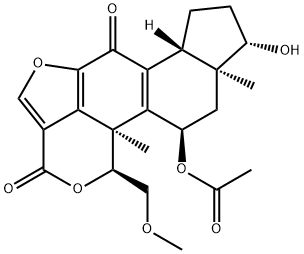17β-hydroxy Wortmannin 结构式