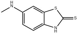 2(3H)-Benzothiazolethione,6-(methylamino)-(9CI) 结构式