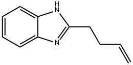 1H-Benzimidazole,2-(3-butenyl)-(9CI) 结构式