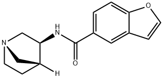 5-Benzofurancarboxamide,N-(1S,3S,4R)-1-azabicyclo[2.2.1]hept-3-yl-(9CI) 结构式