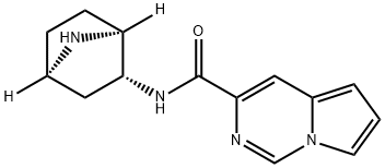 Pyrrolo[1,2-c]pyrimidine-3-carboxamide, N-(1S,2R,4R)-7-azabicyclo[2.2.1]hept- 结构式