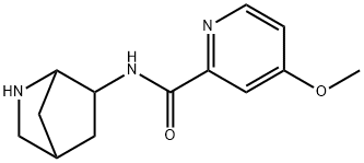 2-Pyridinecarboxamide,N-2-azabicyclo[2.2.1]hept-6-yl-4-methoxy-(9CI) 结构式