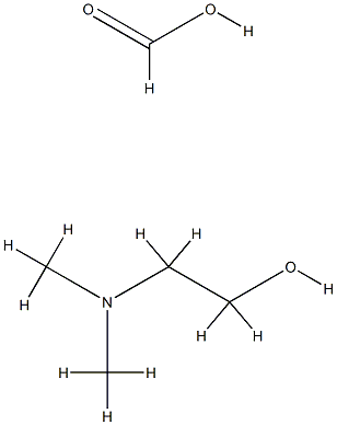 蚁酸与2-(二甲基氨基)乙醇的化合物 结构式