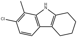 1H-Carbazole,7-chloro-2,3,4,9-tetrahydro-8-methyl-(9CI) 结构式